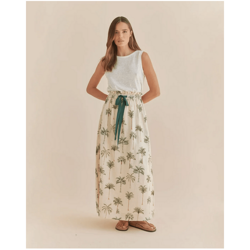 Amelius Palma Elasticated Maxi Skirt