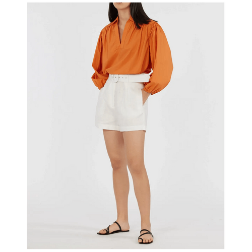 Amelius Brydie Linen Short - White