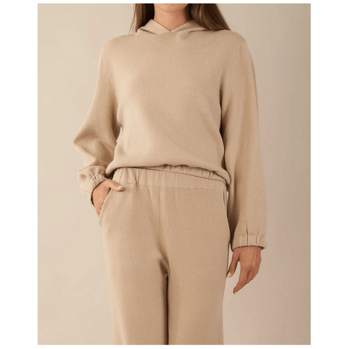 Amelius Titan Knit Hoodie - Camel