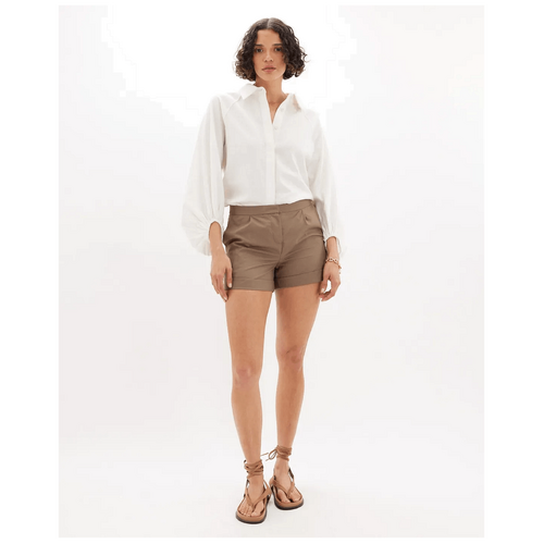 Amelius Evelyn Tailored Short - Taupe