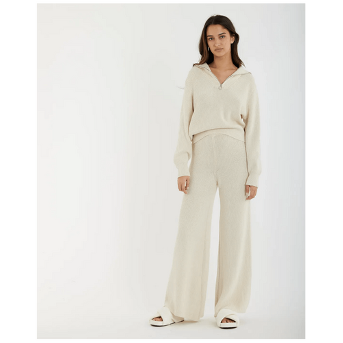 Amelius Eline Knit Pant - Cream