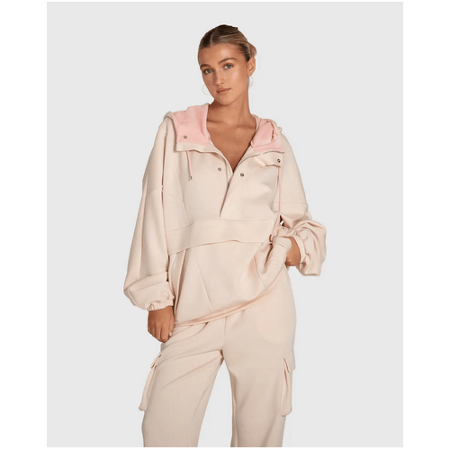 belle &amp; bloom Best of Me Panelled Hoodie - Blush
