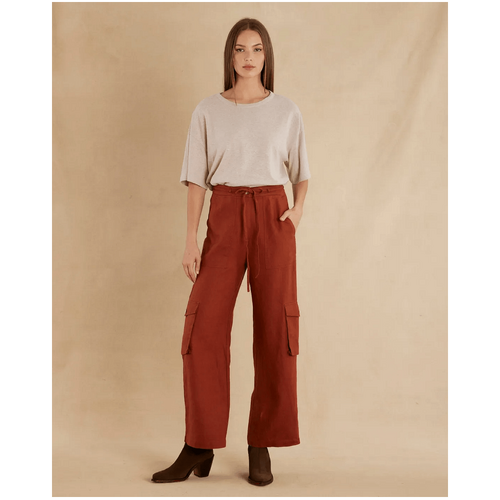 Amelius Bondi Crew Neck Tee - Natural
