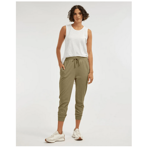 Amelius Kieran Cropped Jogger - Khaki
