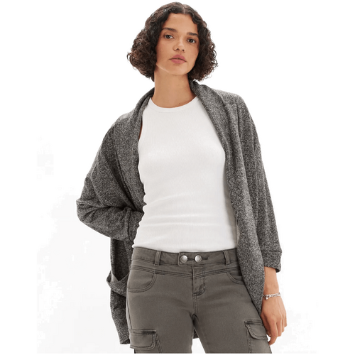 Amelius Erica Pocket Cardigan - Charcoal