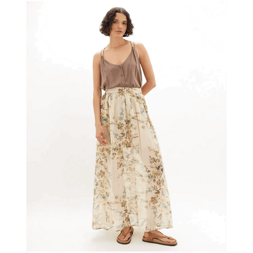 Amelius Florian Printed Maxi Skirt