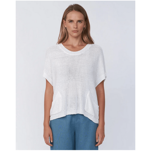 Amelius Robin Short Sleeve Knit - Cream