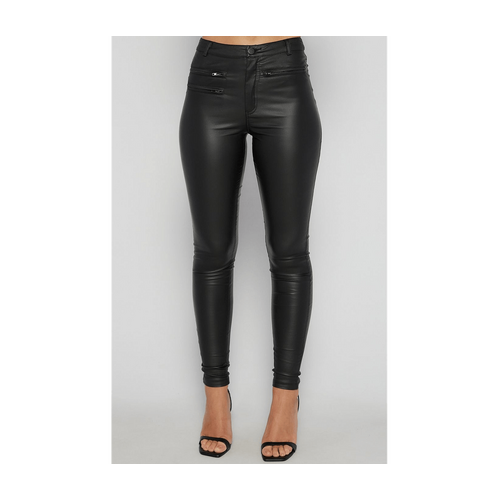 Textured Skinny Jeans with Zip Details (AP301A)