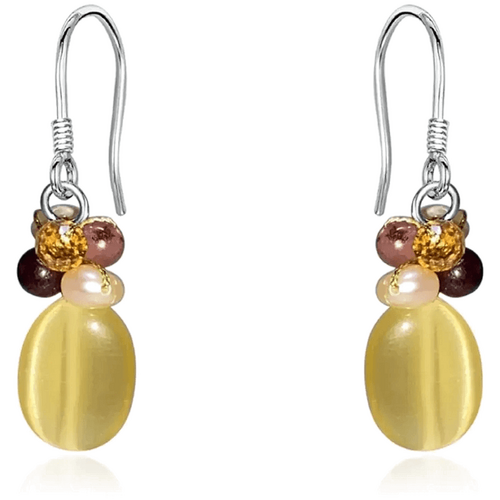 Fabuleux Vous Areeya Mustard Earrings