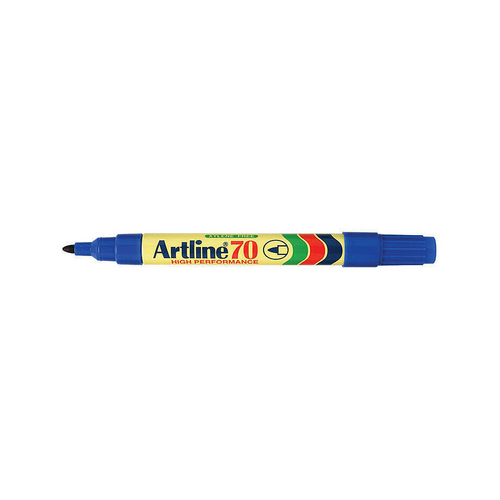 Artline 70 Permanent Marker 1.5mm Bullet Blu B
