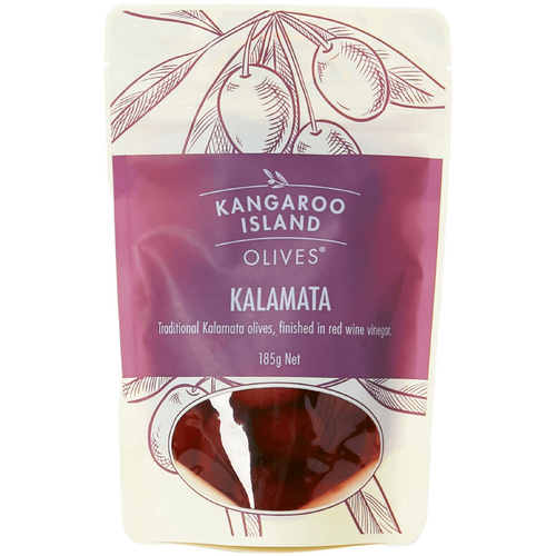 Kangaroo Island Olives - Kalamata Olives 185g