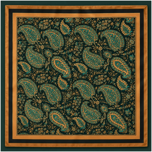 Fabuleux Vous CARTER Earthy Paisley Scarf