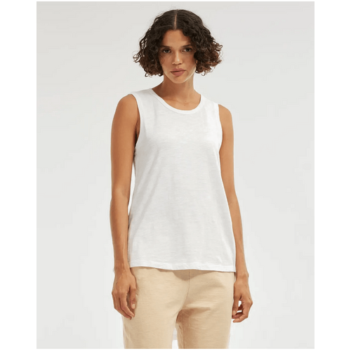 Amelius Claudia Longline Tank - White