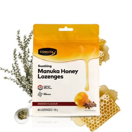 Manuka Honey Lozenges with Propolis (Aniseed)