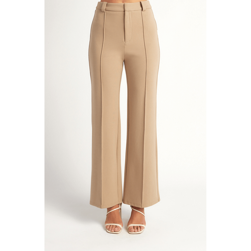 Stretch Fabric Front Seam Detail Pants (SPA416-2B)