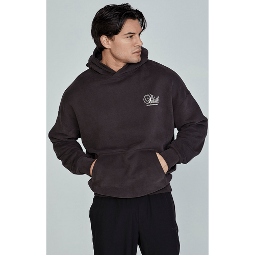 Brown Graphic Hoodie