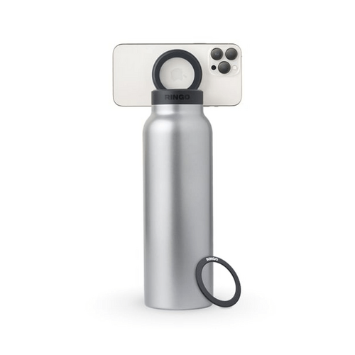 Ringo Water Bottle with Magnetic Phone Mount - Orange 950ml (32oz)