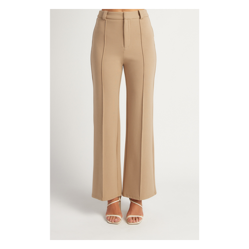 Stretch Fabric Front Seam Detail Pants (SPA416-2B)