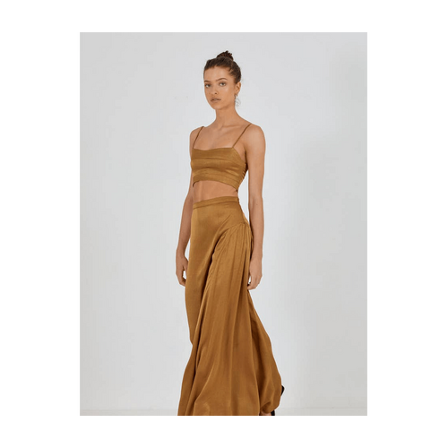 BAE Irianna Skirt - Gold Toffee