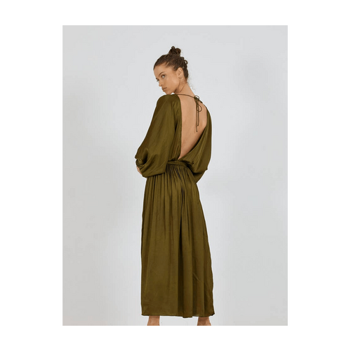 BAE Celoni Dress -Green Olive