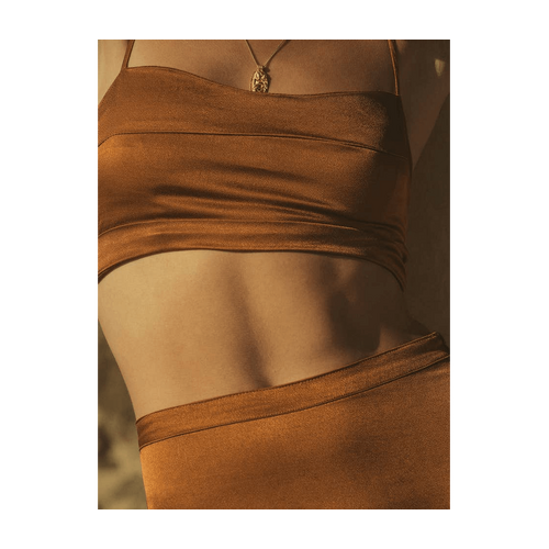 BAE Irianna Crop Top Toffee