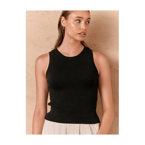 BAE Cass Knit Tank - Black