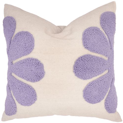 Bambury Florian Square Cushion - Lilac