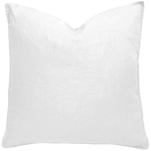 Bambury Linen Square Cushion - White