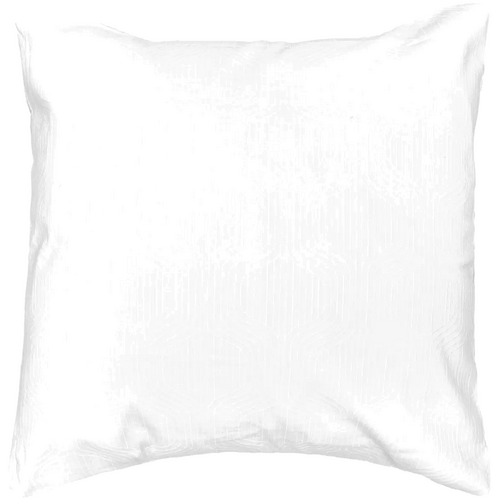 Bambury Ogee Jacquard White European Pillowcase