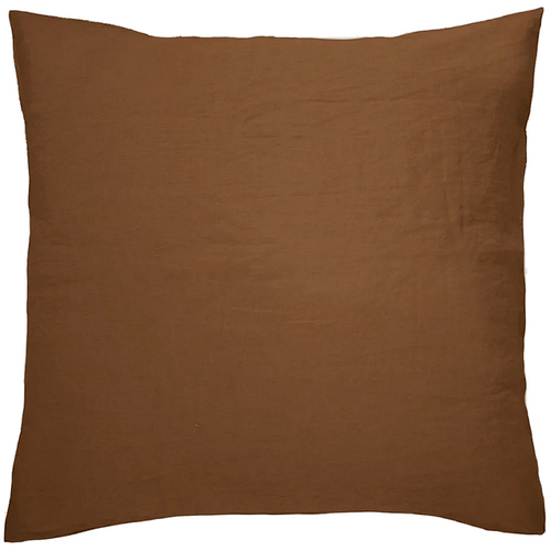 Bambury French Flax Linen European Pillowcase - Hazel