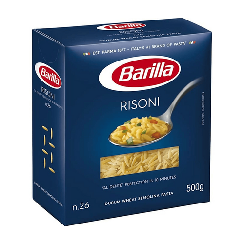 Barilla Risoni Pasta No. 2650 Gram