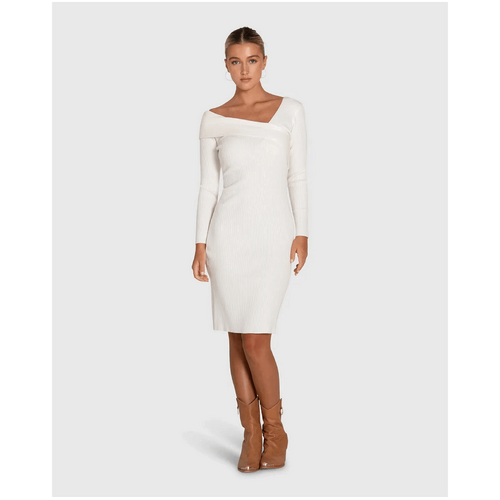 belle &amp; bloom The Way You Move Knit Dress - Cream