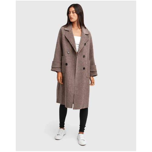 belle &amp; bloom Rumour Has It Oversized Wool Blend Coat