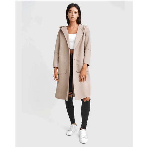 belle &amp; bloom Walk This Way Wool Blend Oversized Coat