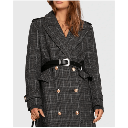 belle &amp; bloom Reset Western Belt - Black