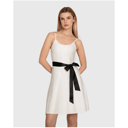 belle &amp; bloom Love Her Madly Knit Dress - White