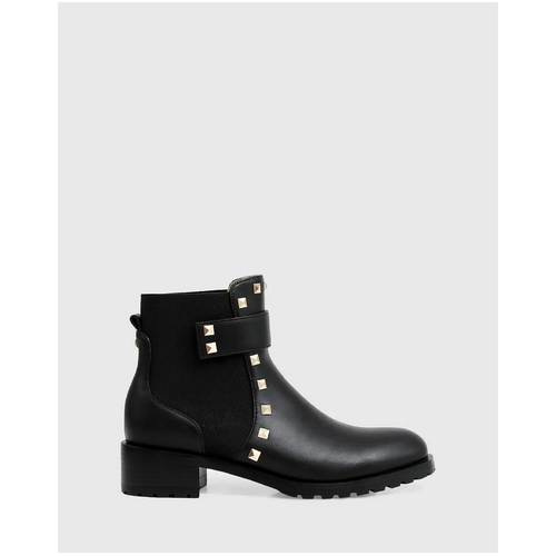 belle &amp; bloom City Lights Leather Ankle Boot