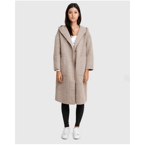 belle &amp; bloom Walk This Way Wool Blend Oversized Coat