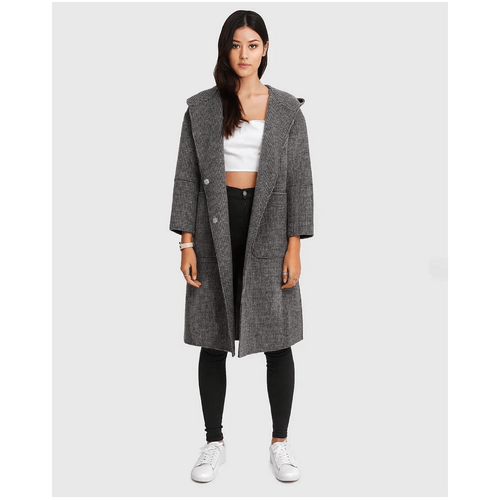 belle &amp; bloom Walk This Way Wool Blend Oversized Coat