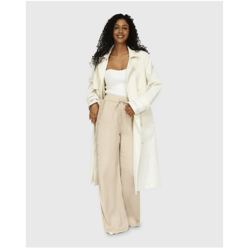 belle &amp; bloom Empirical Trench Coat - Cream