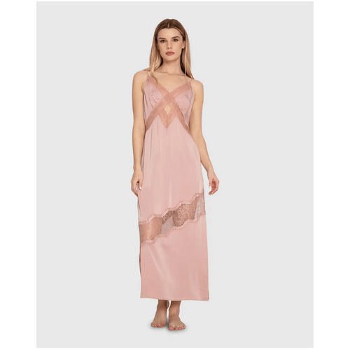 belle &amp; bloom Heavenly Bodies Lace Slip Dress - Dusty Rose
