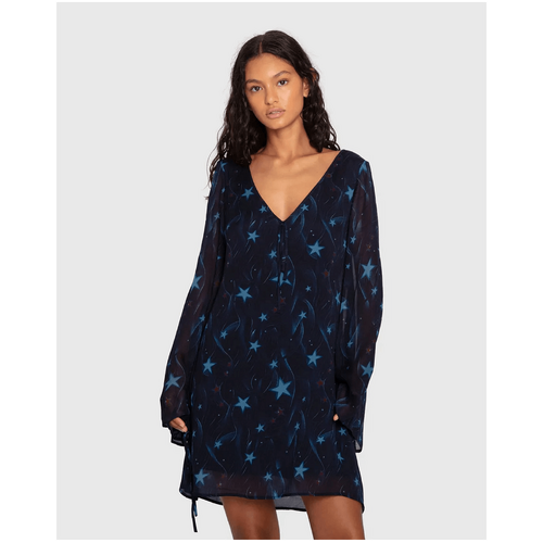 belle &amp; bloom Star Eyes Mini Dress - Star Print