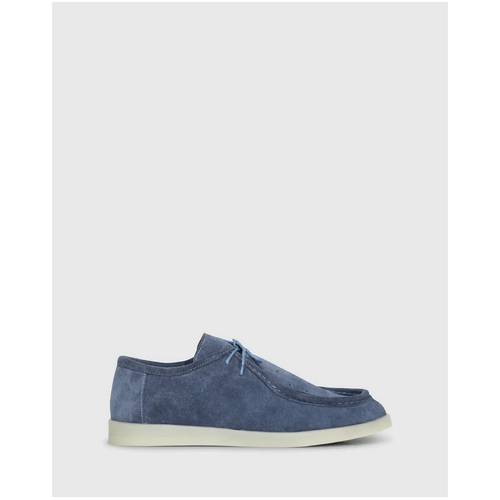 belle &amp; bloom Heatwave Suede Boat Shoes - Stonewash Blue