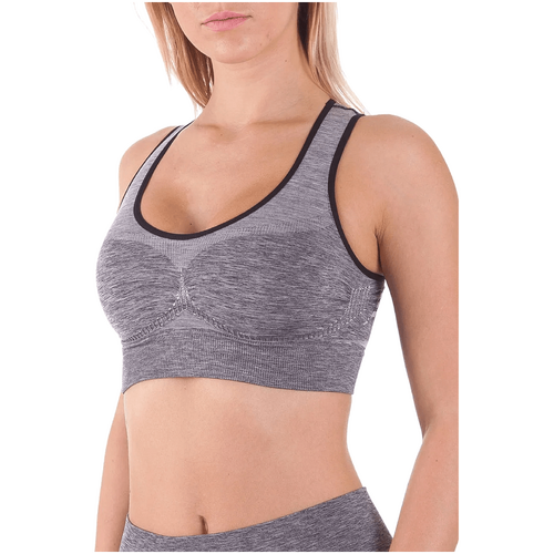 Bellissima Actiwear Womens Dryarn Melange Crop Top