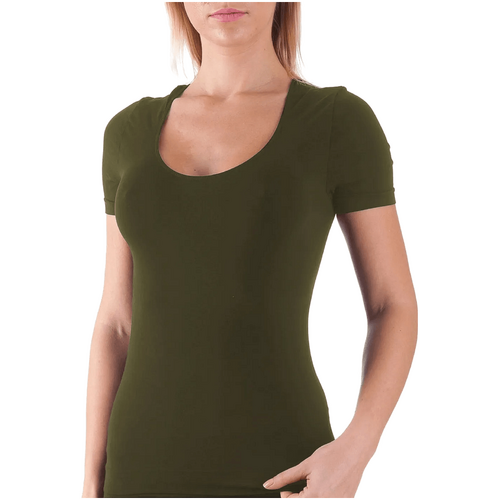 Bellissima Seamless Scoop Neck Short Sleeve Colours