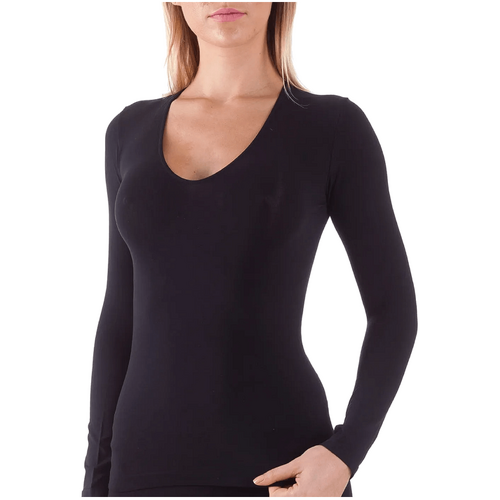 Bellissima Seamless Decollete U-Neck L/S