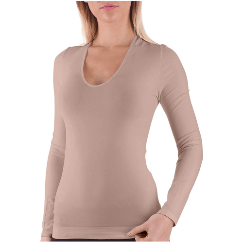 Bellissima Seamless Decollete U-Neck L/S