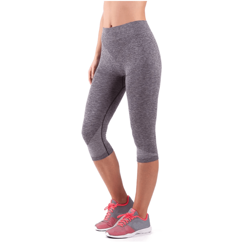 Bellissima Actiwear Womens Dryarn Melange Capri Leggings