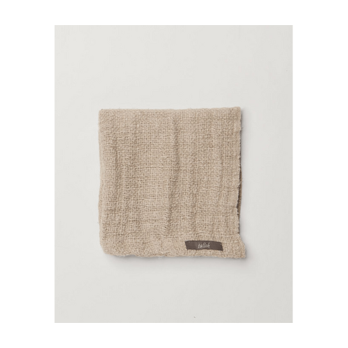 Bessie Handwoven, Pure Linen Hand Towel Natural