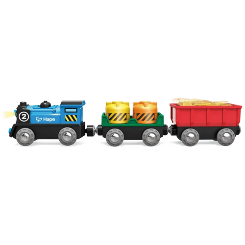 Hape Battery Powered Rolling-Stock Set